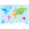 Ashley Productions Smart Poly™ World Basic Map Learning Mats, 10ct.